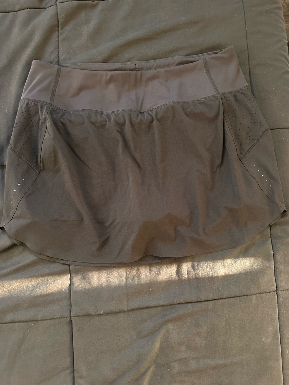 Athleta Black Run With It Skort